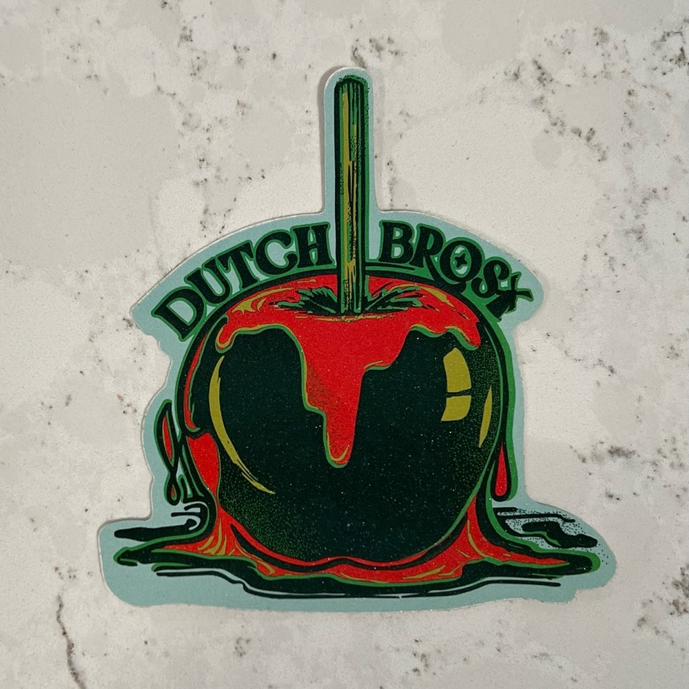 Dutch Bros September Spooky Caramel Apple Set of 3 NEW 2024 *